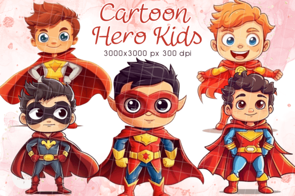 Download Cartoon Hero Kids - Cartoon hero Collection