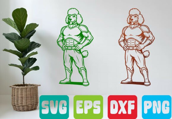 Download Super Dog SVG Cartoon Hero Design - Cartoon hero Collection