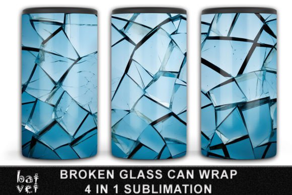 Download 4 in 1 Broken Glass Can Cooler - 4 in 1 Collection